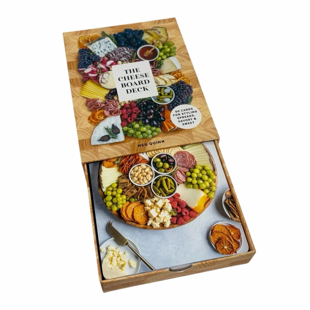 Charcuterie Cheese Board Recipe Cards - New - 50 Cards